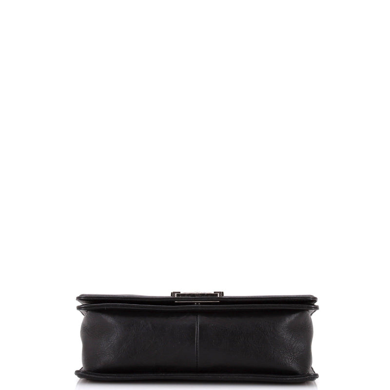 Boy Flap Bag Studded Quilted Distressed