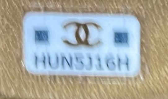 Poker Chip Clutch With Chain Quilted