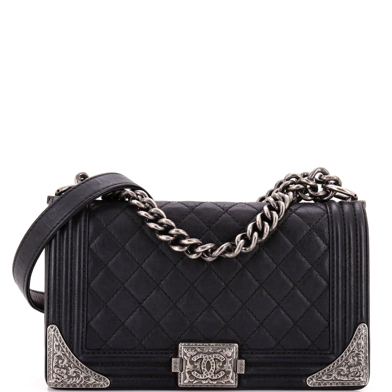 Paris-Dallas Boy Flap Bag Quilted