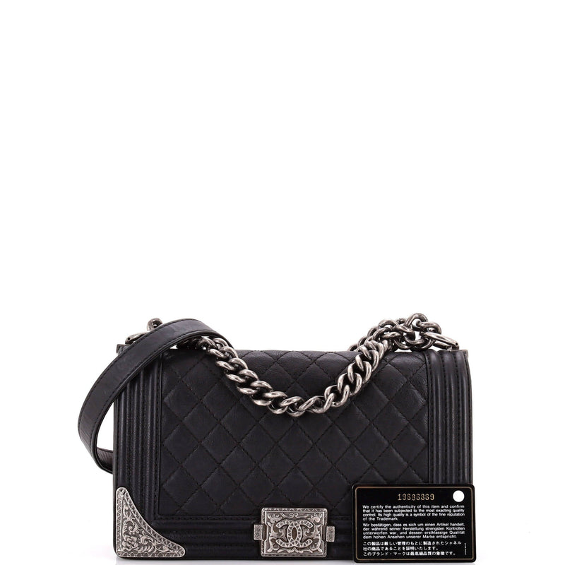 Paris-Dallas Boy Flap Bag Quilted