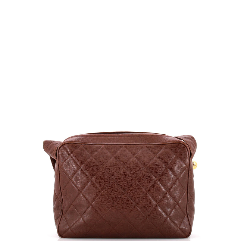 Vintage Diamond Cc Shoulder Bag Quilted