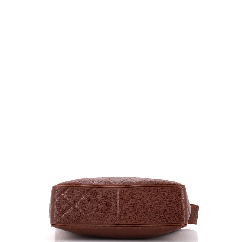 Vintage Diamond Cc Shoulder Bag Quilted