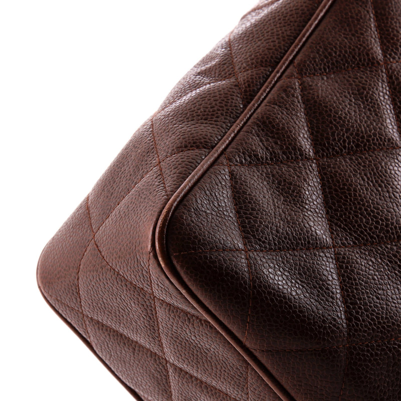 Vintage Diamond Cc Shoulder Bag Quilted