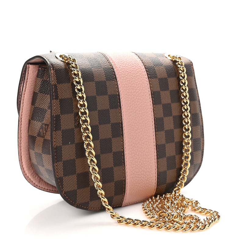 Damier Ebene Cuir Taurillon Wight