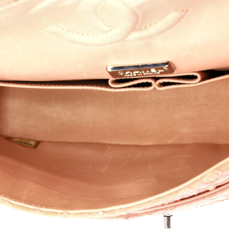 Classic Double Flap Bag Python Medium