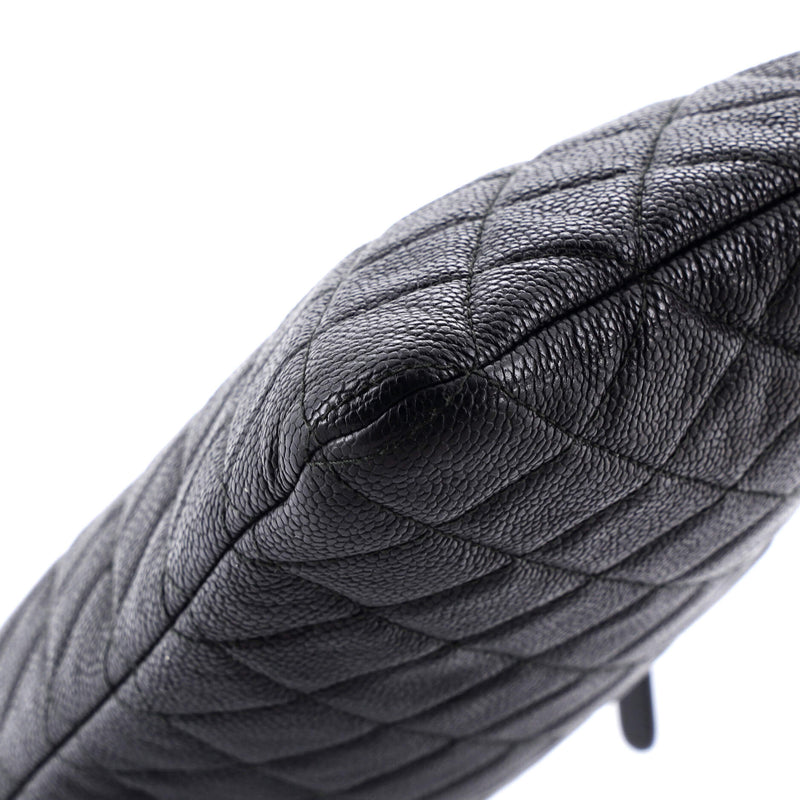 Boy O Case Clutch Quilted Caviar Medium