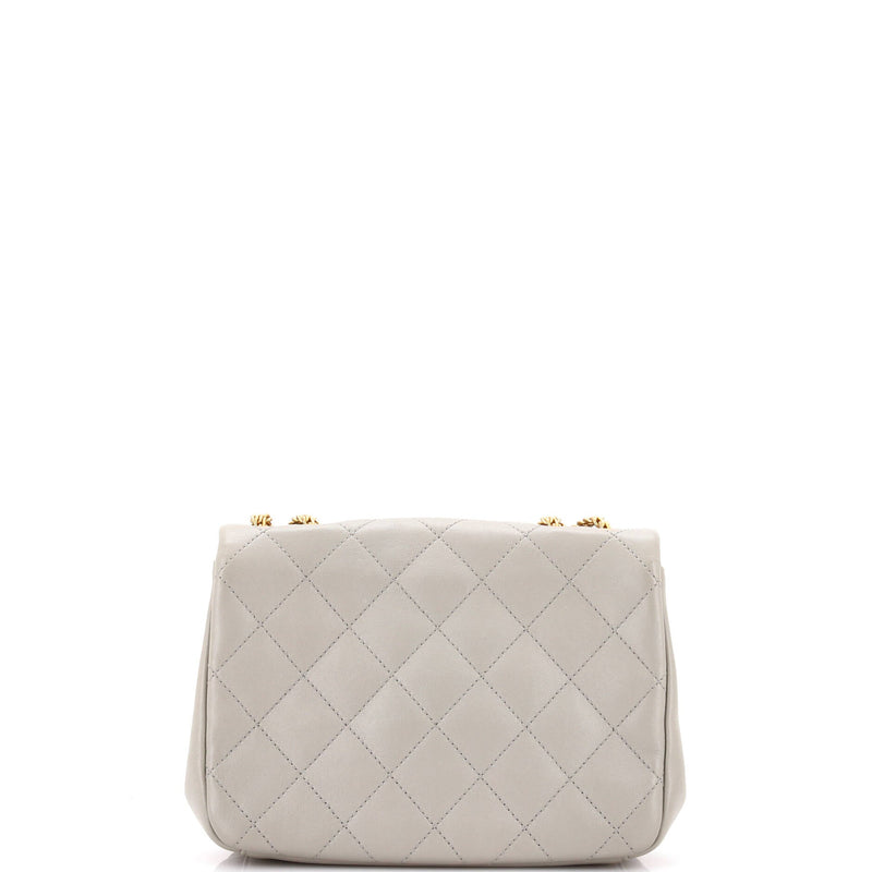 On And Full Flap Bag Quilted Lambskin