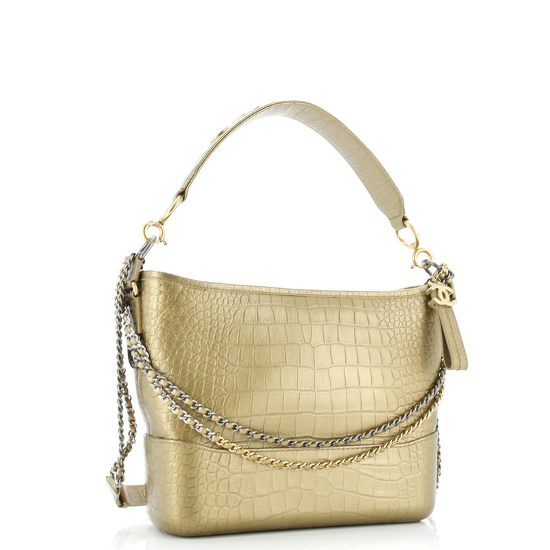 Gabrielle Hobo With Logo Handle