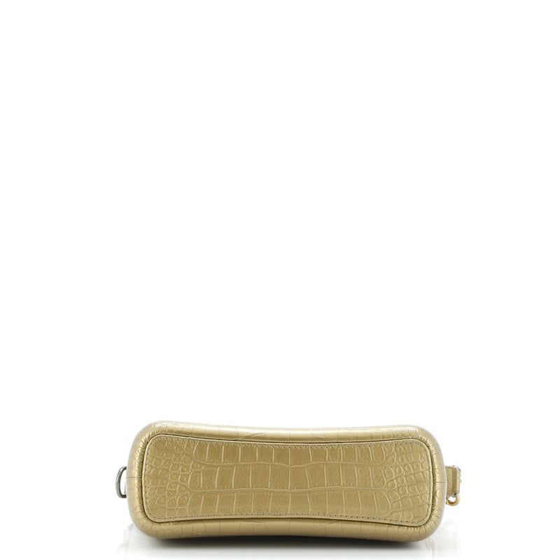 Gabrielle Hobo With Logo Handle