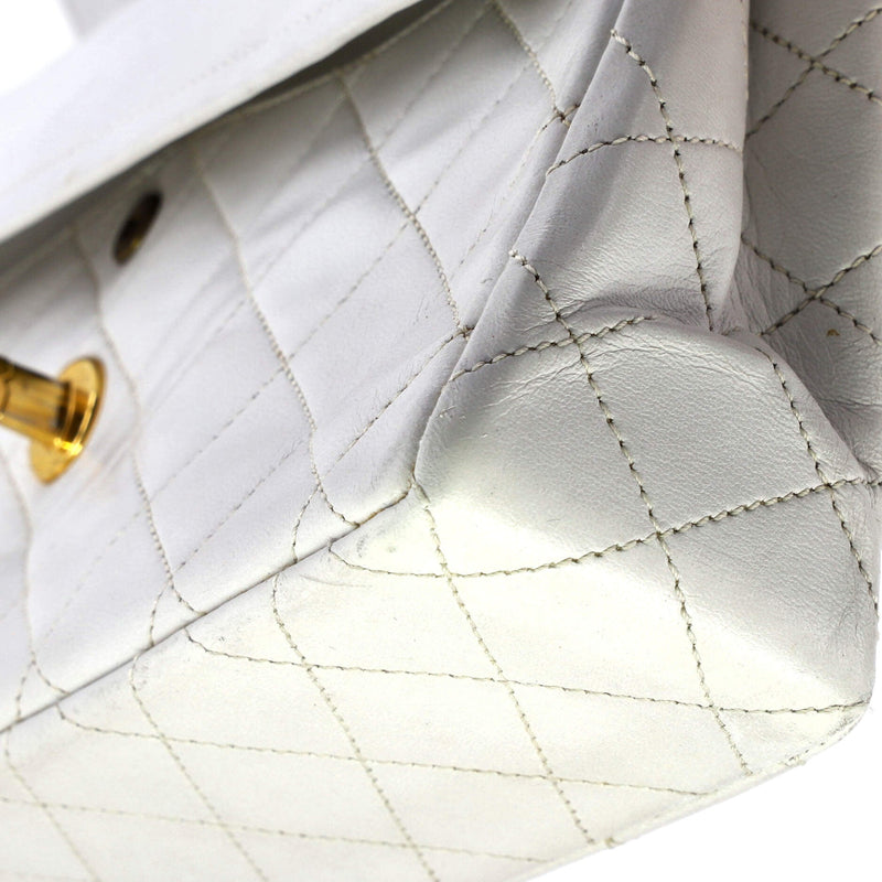 Vintage Two Tone Cc Flap Bag Quilted