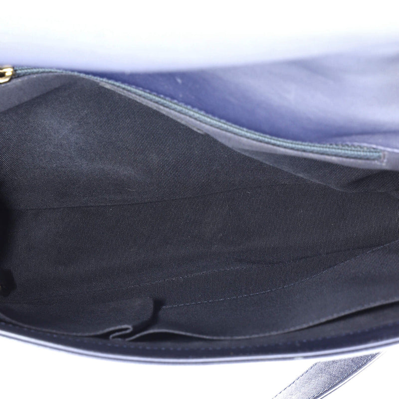 Boy Flap Bag Braided Sheepskin Large