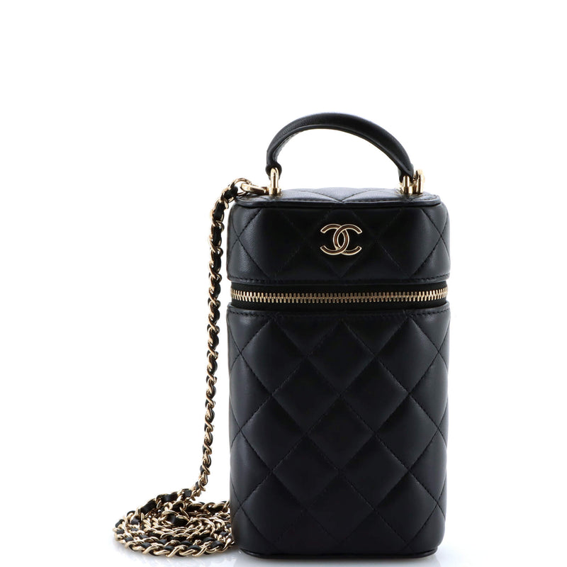 Classic Vanity Top Handle Phone Holder