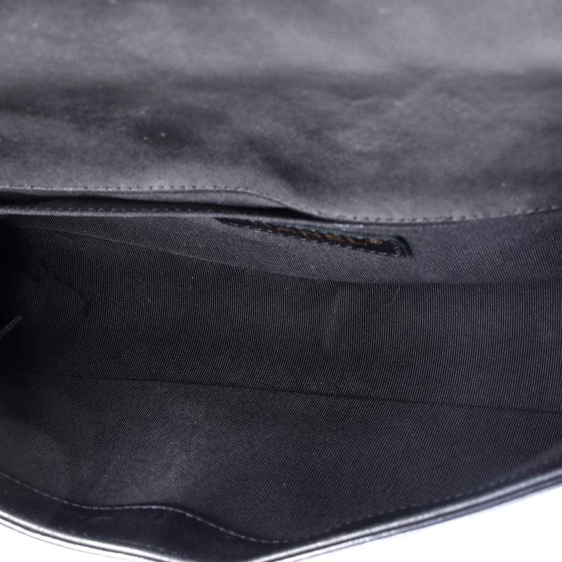 Boy Flap Bag Quilted Iridescent Glazed