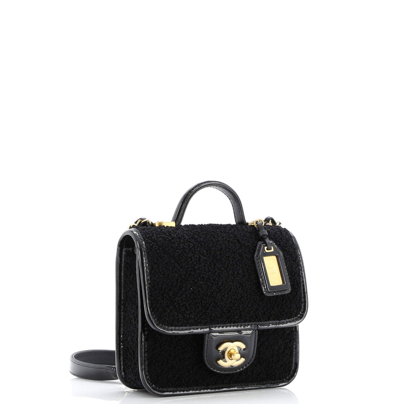 School Memory Top Handle Flap Bag