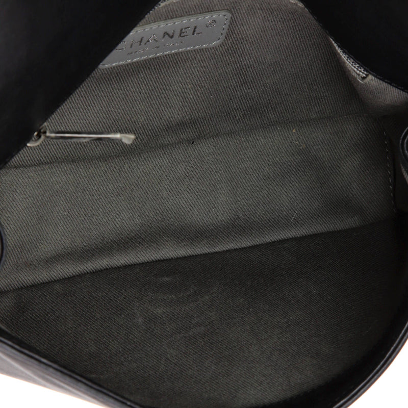 Arabesque Boy Flap Bag Embossed Calfskin