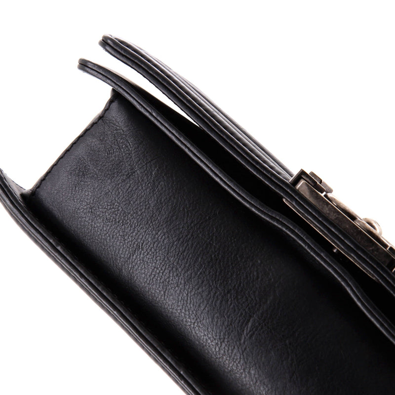 Arabesque Boy Flap Bag Embossed Calfskin