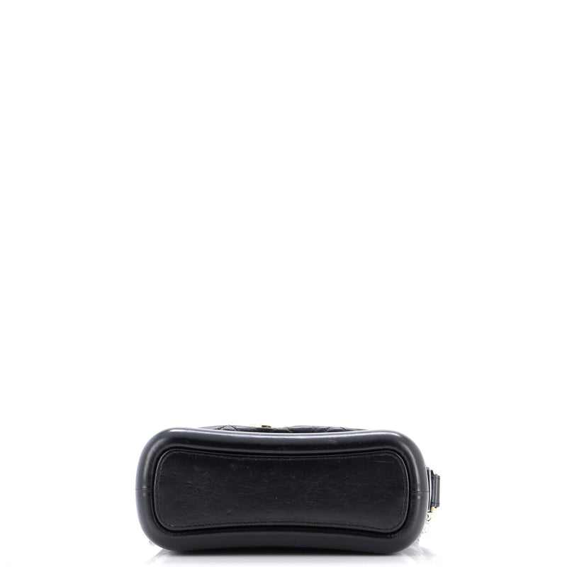 Gabrielle Hobo Embellished Quilted Aged