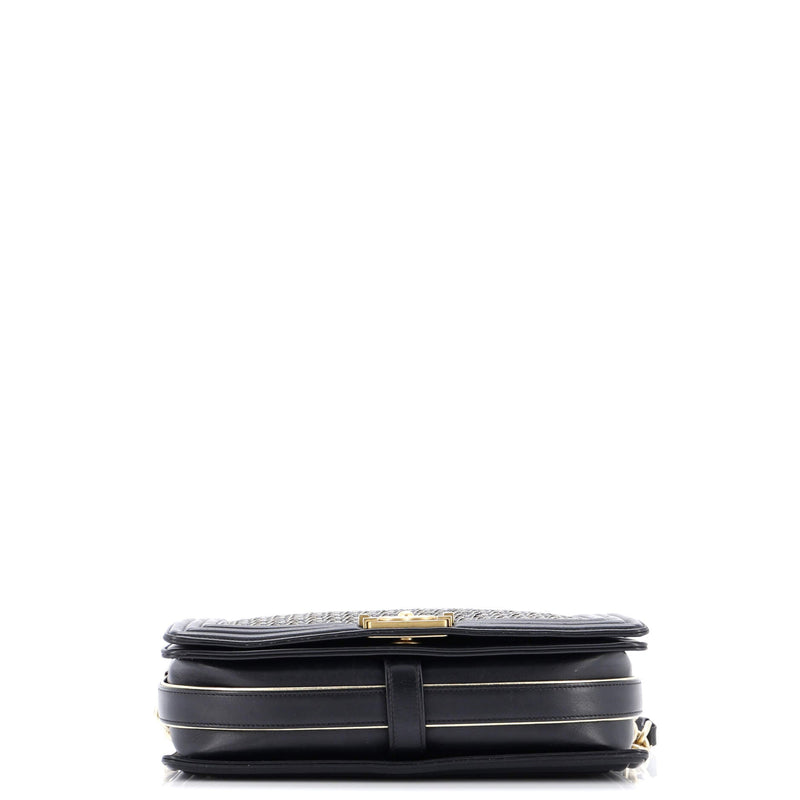 Boy Flap Bag Braided Sheepskin New