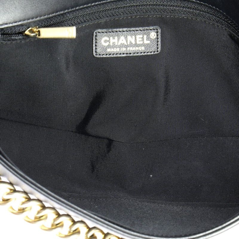 Boy Flap Bag Braided Sheepskin New