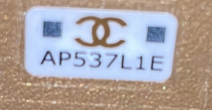 Crystal Geometric Frame Cc Clutch With