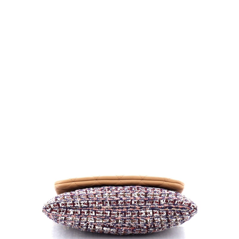 Double Case With Strap Tweed And Quilted