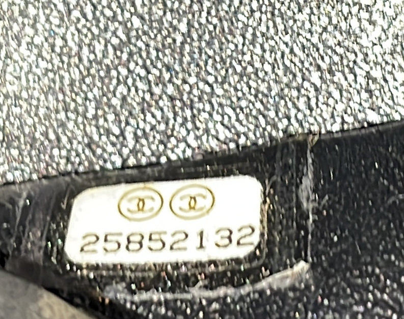 So Black Classic Double Flap Bag Chevron