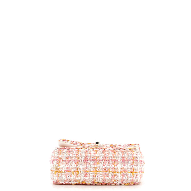 Classic Single Flap Bag Braided Quilted