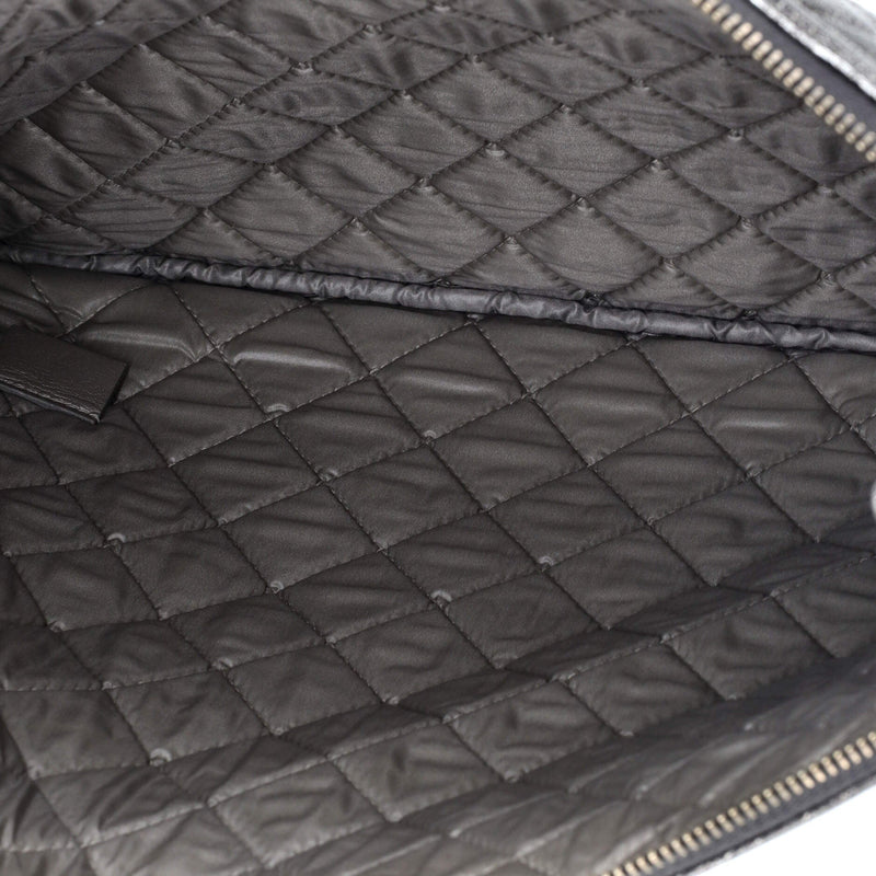 Boy O Case Clutch Quilted Calfskin Large