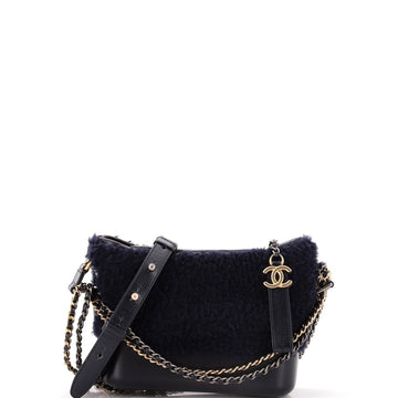 Gabrielle Hobo Shearling And Leather