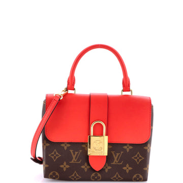 Louis Vuitton Locky Handbag Canvas With
