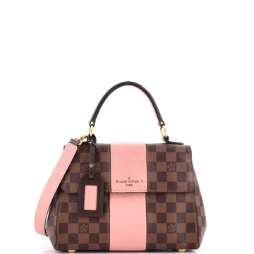 Bond Street Handbag Damier With Leather