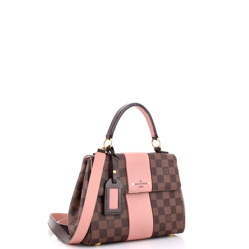 Bond Street Handbag Damier With Leather