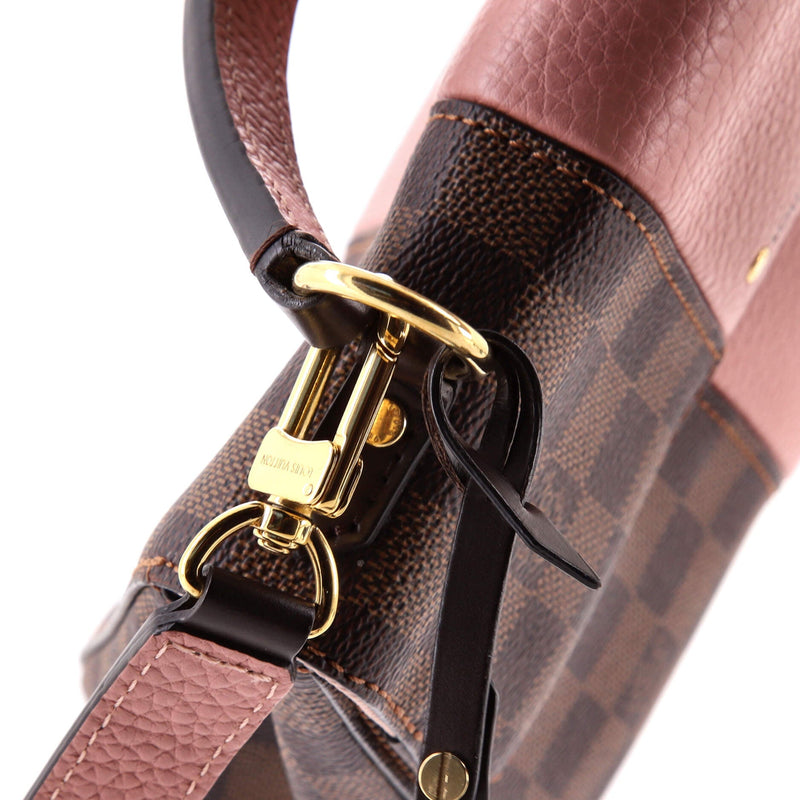 Bond Street Handbag Damier With Leather