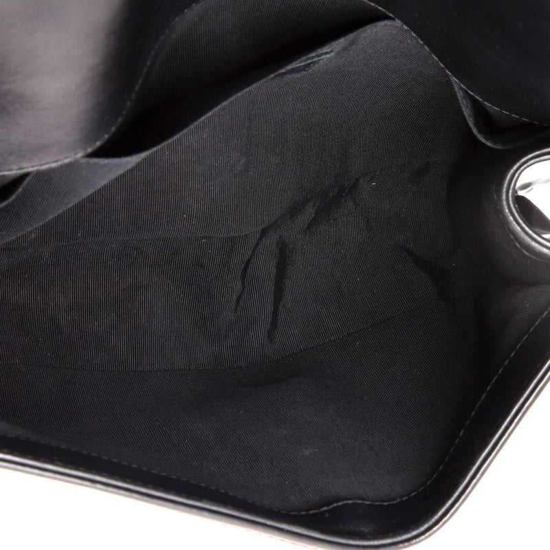 Boy Flap Bag Quilted Iridescent Glazed