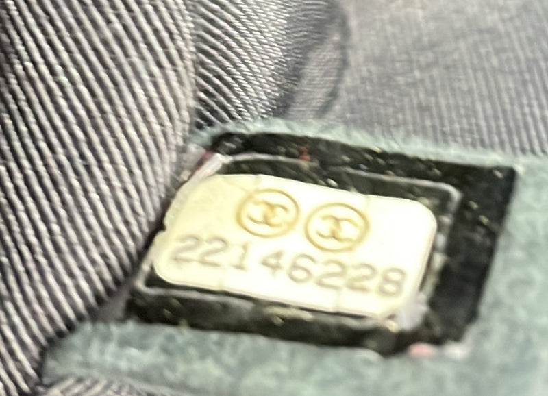 Boy Flap Bag Quilted Iridescent Glazed