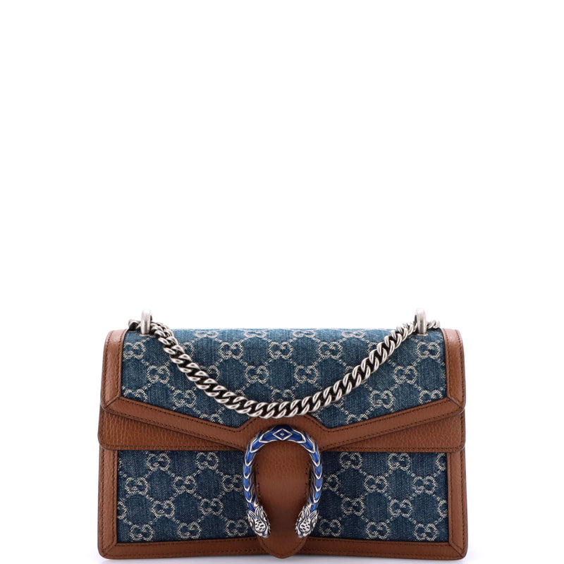 Dionysus Bag Gg Denim Small