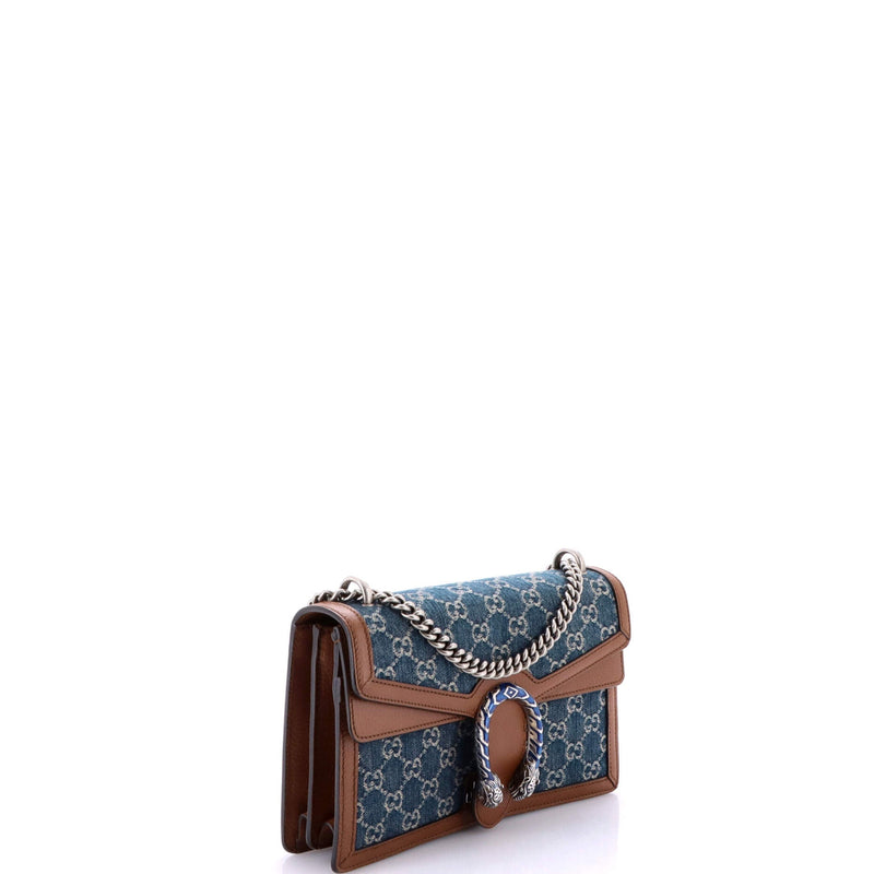 Dionysus Bag Gg Denim Small