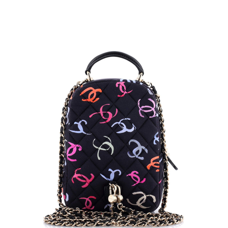 Classic Cc Chain Pocket Backpack Quilted