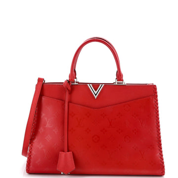 Very Zipped Tote Leather