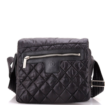 Coco Cocoon Messenger Bag Quilted Nylon