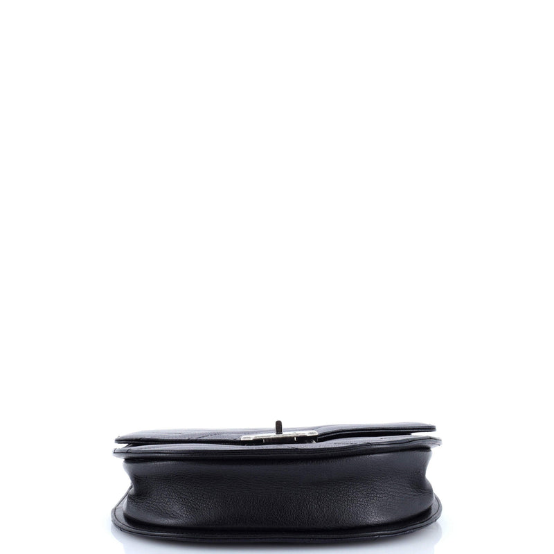 Gabrielle Saddle Crossbody Bag Chevron