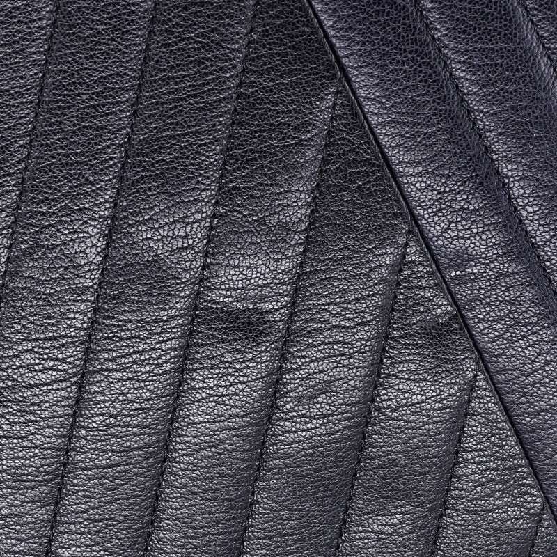 Gabrielle Saddle Crossbody Bag Chevron