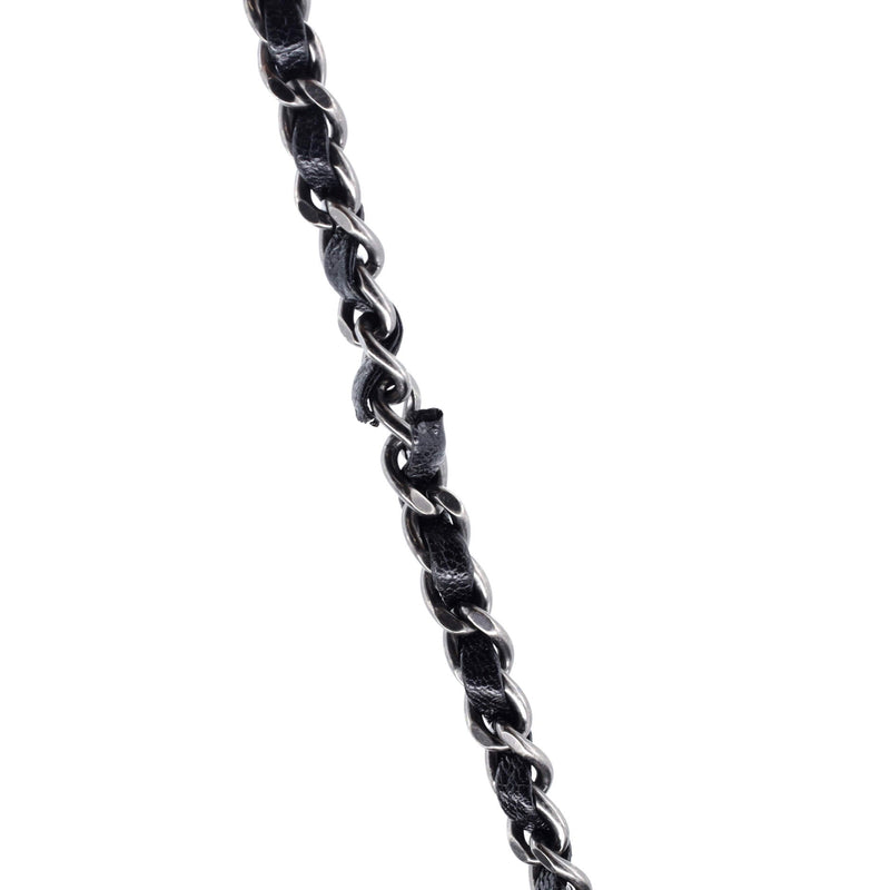 Gabrielle Saddle Crossbody Bag Chevron