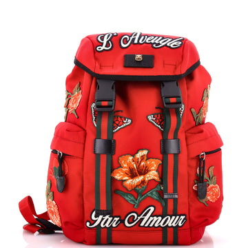 Techpack Backpack Embroidered Techno