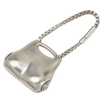 Hip Bag Motif Charm Metal Handbag