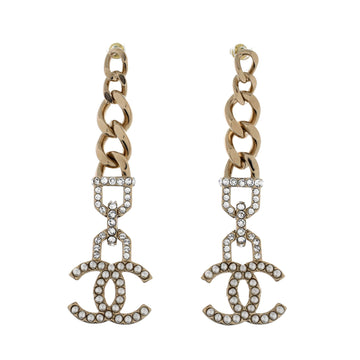 Cc Vendome Dangle Earrings Metal With