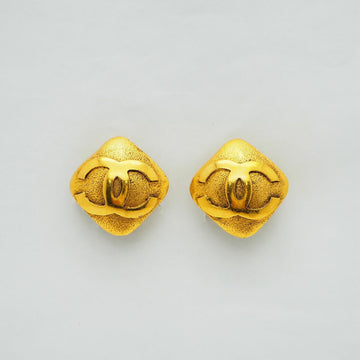 Clip-On Earrings Gold-Tone Metal