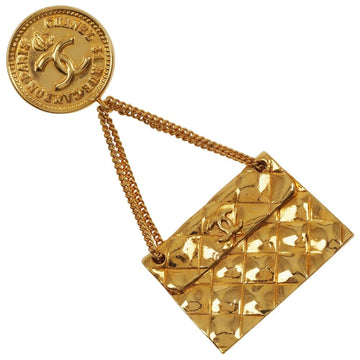 Chanel Cc Logo Brooch Metal