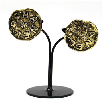 Earrings Gold-Tone Metal