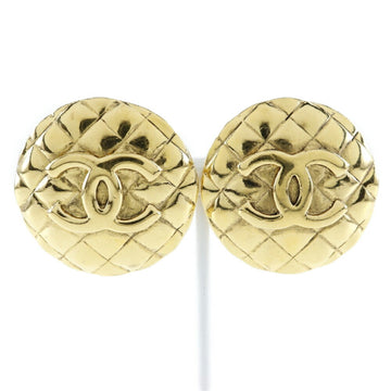 Chanel Cc Logo Clip-On Earrings Metal